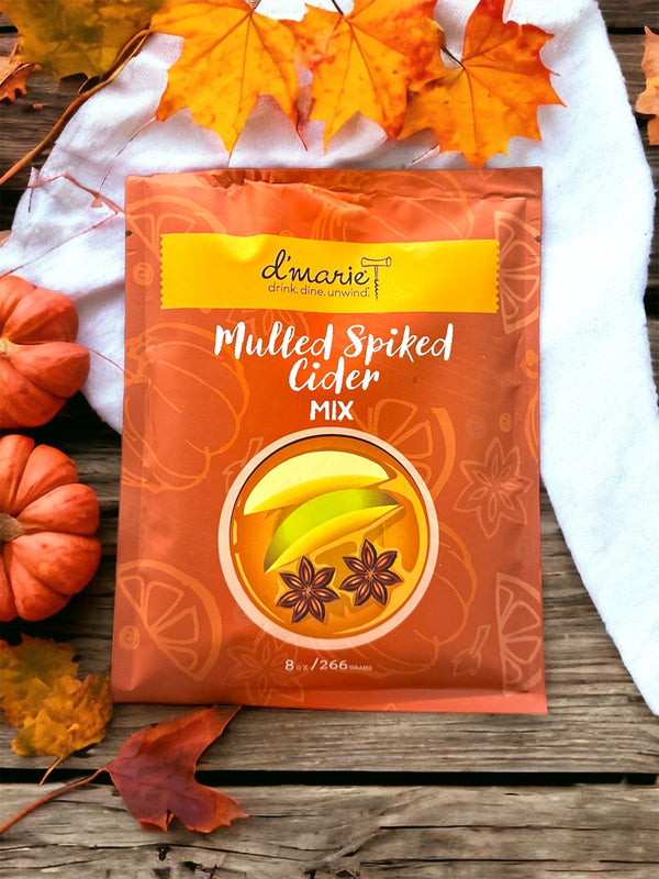 Mulled Spiked Cider Slow Cooker Cocktail Mix - 10oz Pouch Food & Beverages Dmarie Paper Skyscraper Gift Shop Charlotte