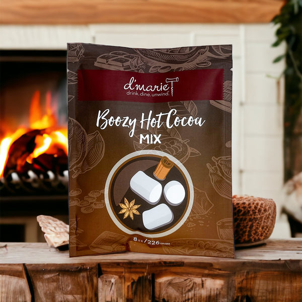 Boozy Hot Cocoa Craft Cocktail Slush Mix - 10oz Pouch Food & Beverages Dmarie Paper Skyscraper Gift Shop Charlotte