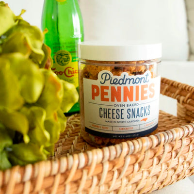 Piedmont Pennies Cheese Snacks | Penny Bank