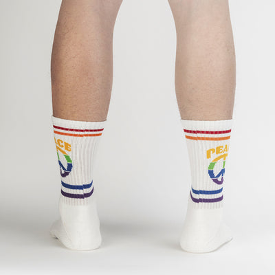 Give Peace a Chance Athletic Socks