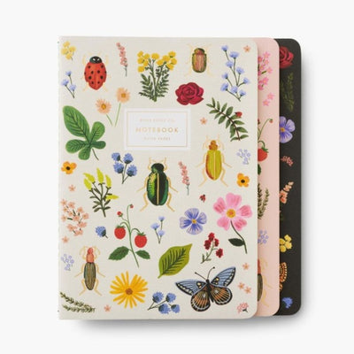Assorted Set of 3 Curio Notebooks Cards Rifle Paper Co  Paper Skyscraper Gift Shop Charlotte