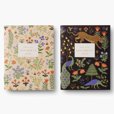 Pair of 2 Menagerie Pocket Notebooks Cards Rifle Paper Co  Paper Skyscraper Gift Shop Charlotte
