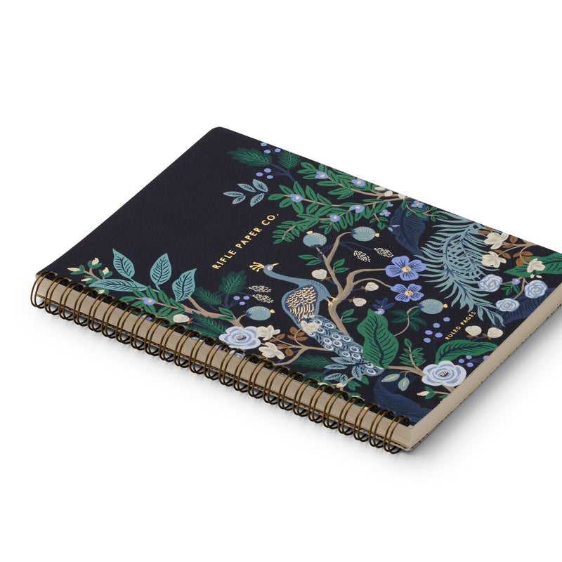 Peacock Spiral Notebook Cards Rifle Paper Co  Paper Skyscraper Gift Shop Charlotte