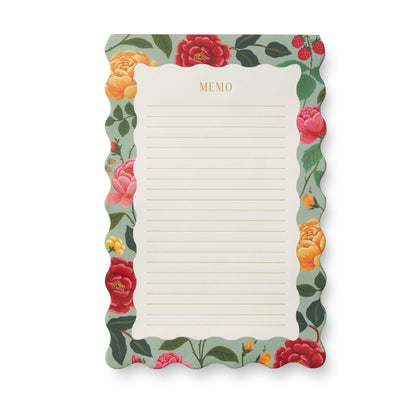 Roses Memo Notepad Cards Rifle Paper Co  Paper Skyscraper Gift Shop Charlotte