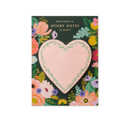 Heart Sticky Notes Cards Rifle Paper Co  Paper Skyscraper Gift Shop Charlotte