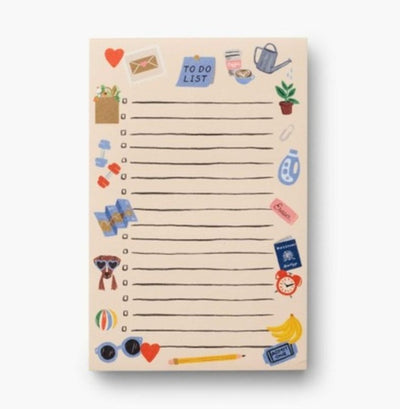 To Do Checklist Notepad Cards Rifle Paper Co  Paper Skyscraper Gift Shop Charlotte