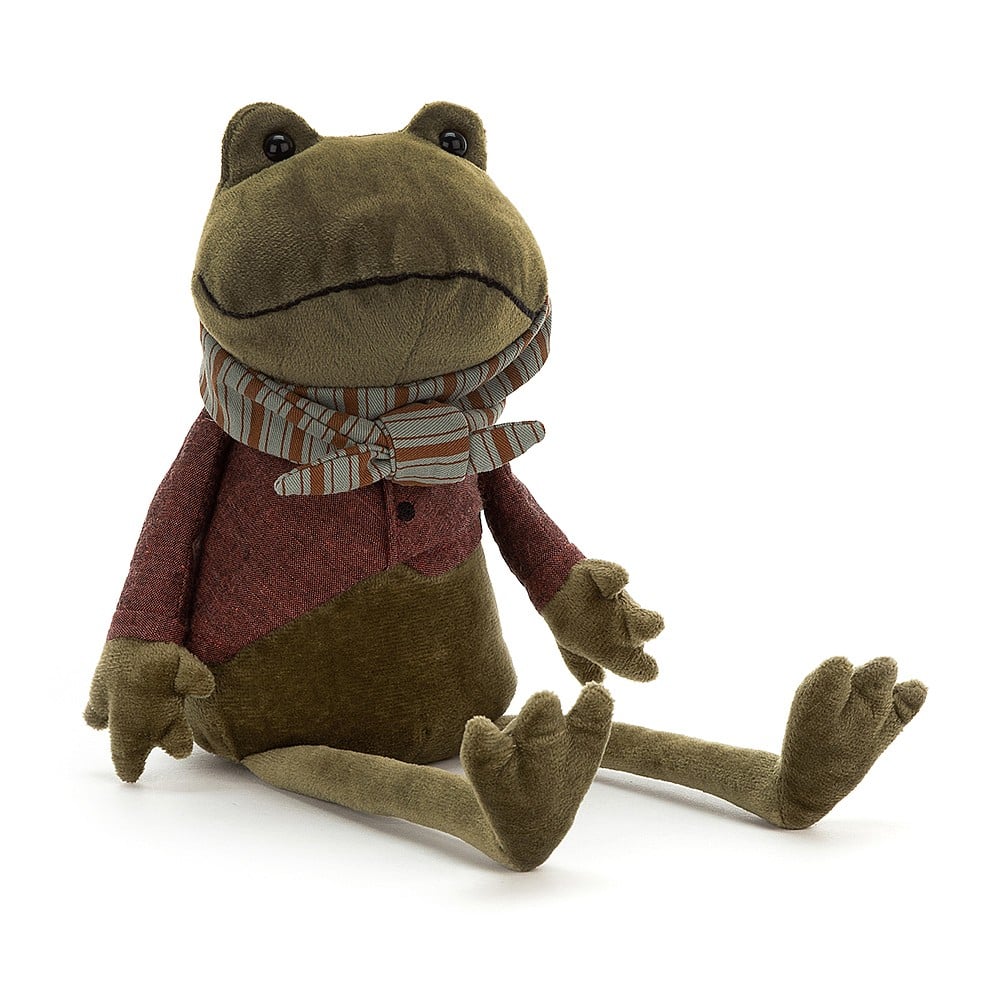 Riverside Rambler Frog Stuffed Animals Jellycat  Paper Skyscraper Gift Shop Charlotte