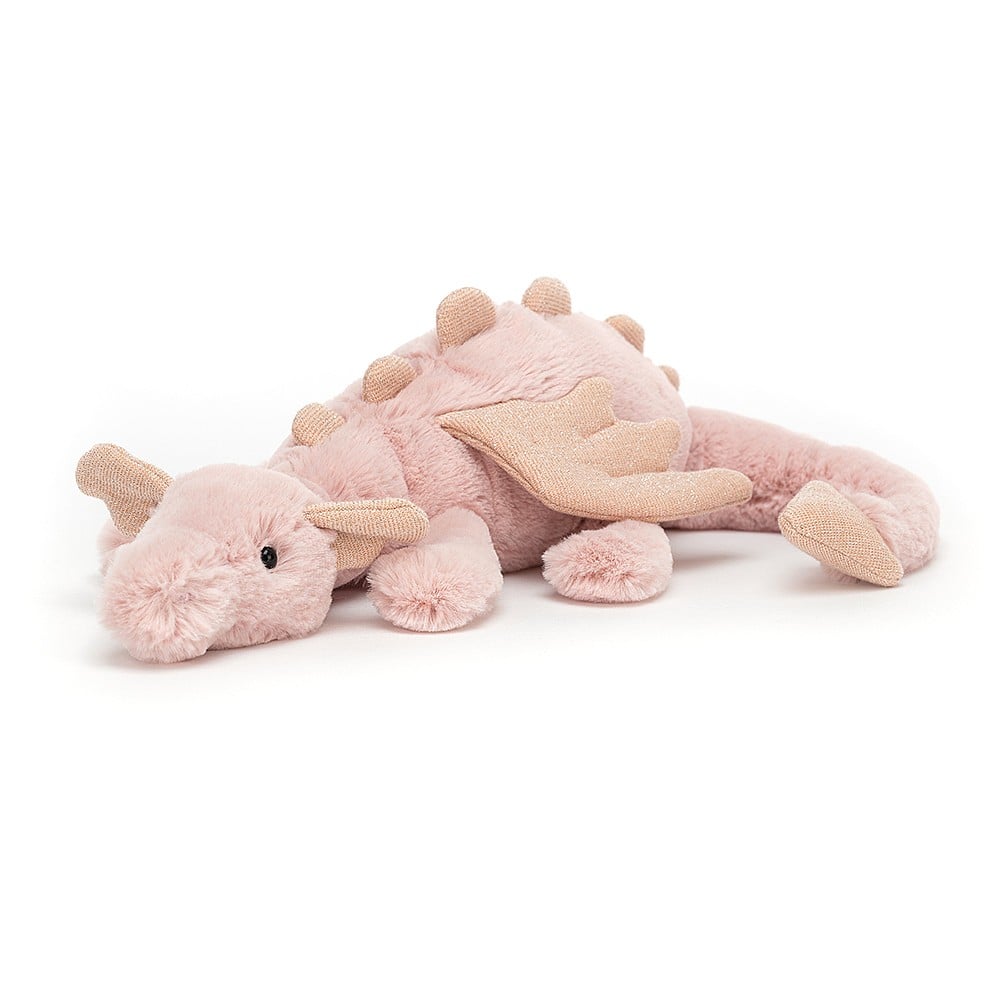 Rose Dragon | Medium Stuffed Animals Jellycat  Paper Skyscraper Gift Shop Charlotte