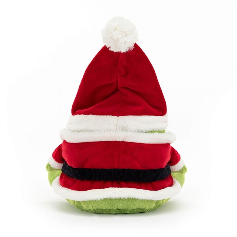 Santa Ricky Rain Frog Holiday Jellycat  Paper Skyscraper Gift Shop Charlotte