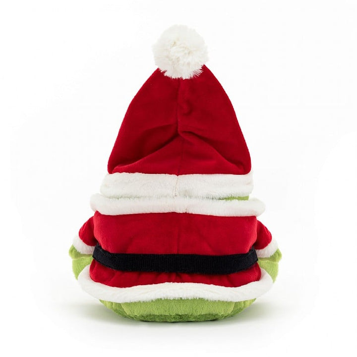Santa Ricky Rain Frog Holiday Jellycat  Paper Skyscraper Gift Shop Charlotte