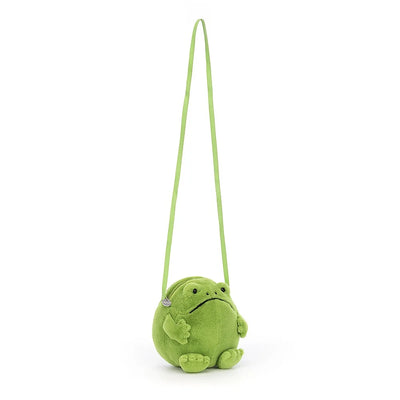 Ricky Rain Frog Bag Stuffed Animals Jellycat  Paper Skyscraper Gift Shop Charlotte