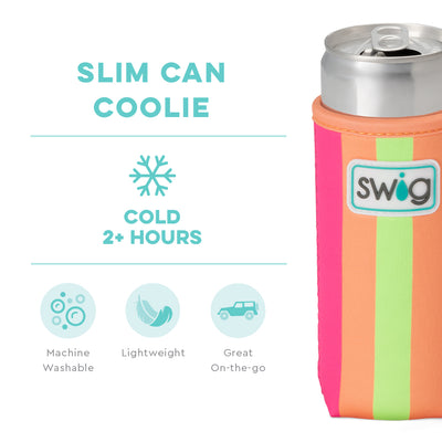 Slim Can Coolie | Tutti Frutti Drinkware Swig  Paper Skyscraper Gift Shop Charlotte