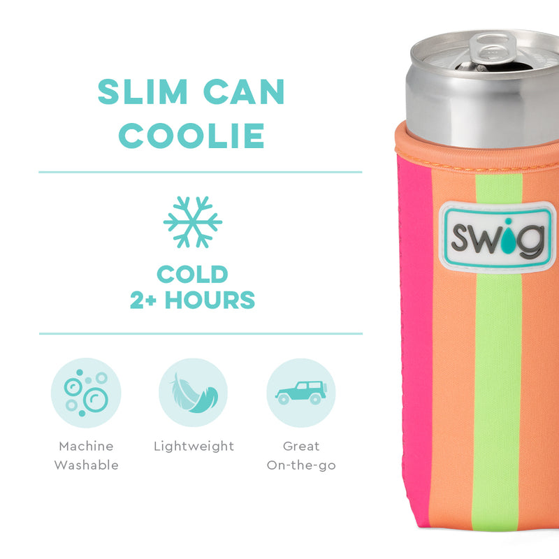 Slim Can Coolie | Tutti Frutti Drinkware Swig  Paper Skyscraper Gift Shop Charlotte
