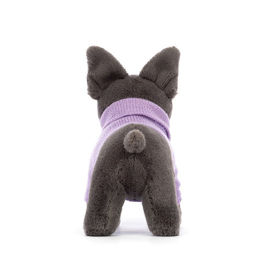 Sweater French Bulldog Purple Stuffed Animals Jellycat  Paper Skyscraper Gift Shop Charlotte