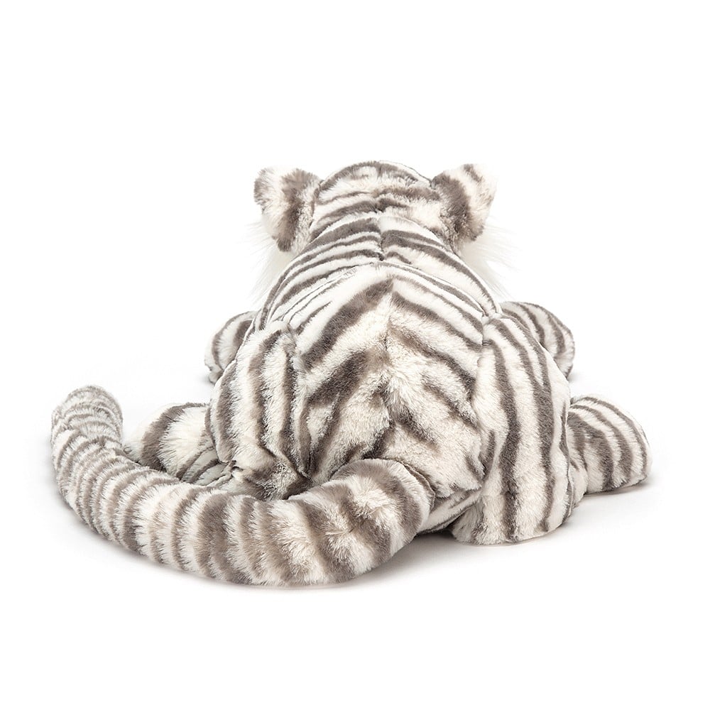 Sacha Snow Tiger | Small Stuffed Animals Jellycat  Paper Skyscraper Gift Shop Charlotte