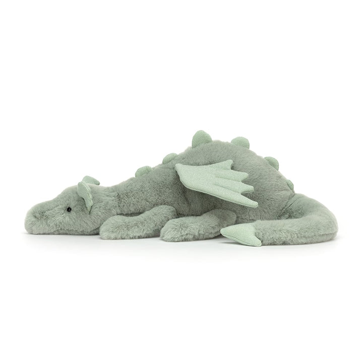 Sage Dragon | Medium Stuffed Animals Jellycat  Paper Skyscraper Gift Shop Charlotte