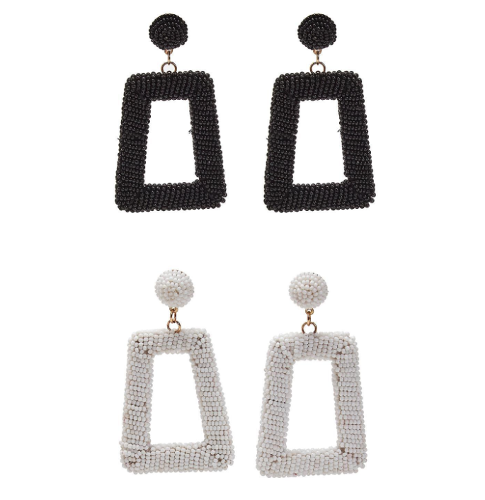 Hand Beaded Statement Earrings | Assorted Jewelry Two&