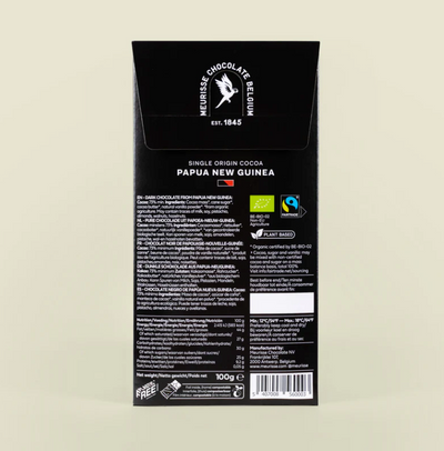 Papua New Guinea 73% Dark Chocolate Bar Food Meurisse  Paper Skyscraper Gift Shop Charlotte