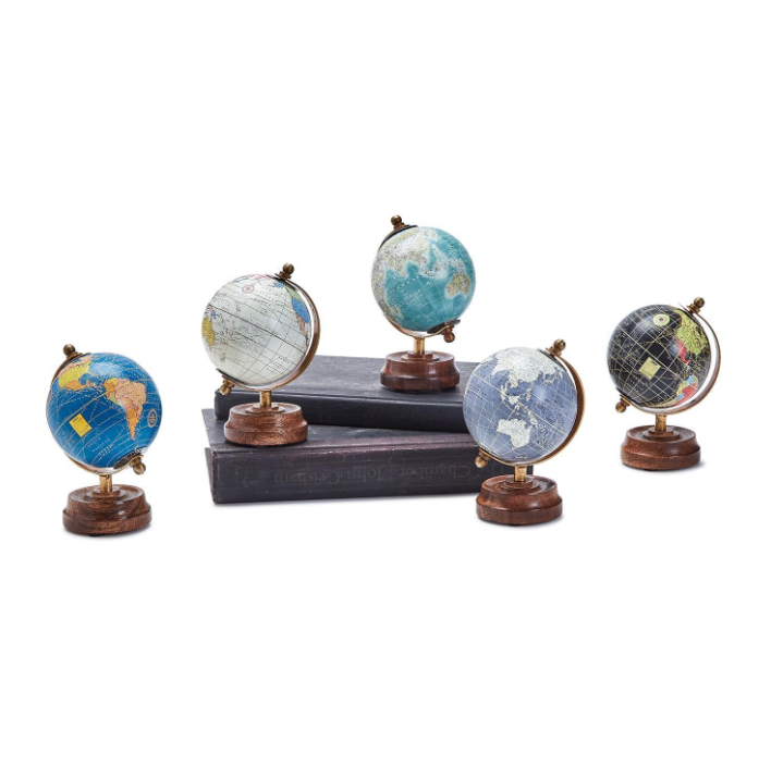 Around the World Mini Globe | Assorted Home Decor Two&