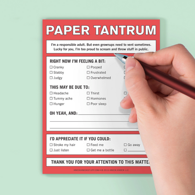 Paper Tantrum Nifty Notes | Red