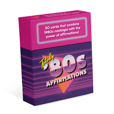 Totally 80's Affirmation Deck Gifts & Novelty Knock Knock  Paper Skyscraper Gift Shop Charlotte