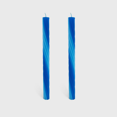 Rope Candles 2 Pack | Blue Candles 54 Celsius  Paper Skyscraper Gift Shop Charlotte
