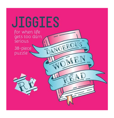 Dangerous Women Read Jiggie Puzzle Puzzles Gibbs Smith  Paper Skyscraper Gift Shop Charlotte