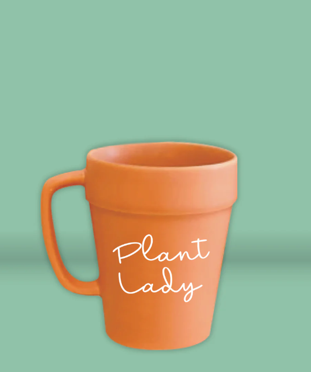 Plant Lady Mug Mugs NPW  Paper Skyscraper Gift Shop Charlotte