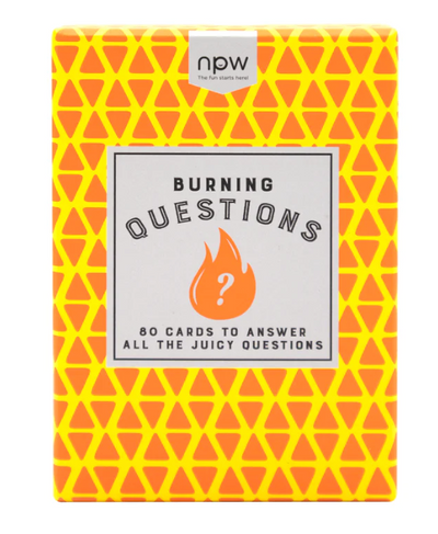 Burning Questions Cards Card Games NPW  Paper Skyscraper Gift Shop Charlotte