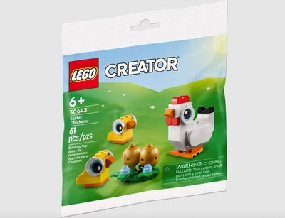 Easter Chickens LEGO Creator Easter LEGO  Paper Skyscraper Gift Shop Charlotte