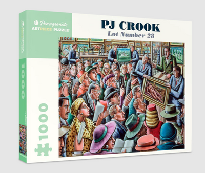 PJ Crook: Lot Number 28 1000 Piece Puzzle Puzzles Pomegranate  Paper Skyscraper Gift Shop Charlotte