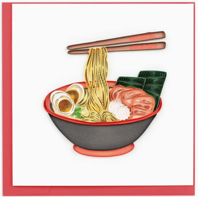 Ramen Bowl Card Cards Quilling Card Paper Skyscraper Gift Shop Charlotte