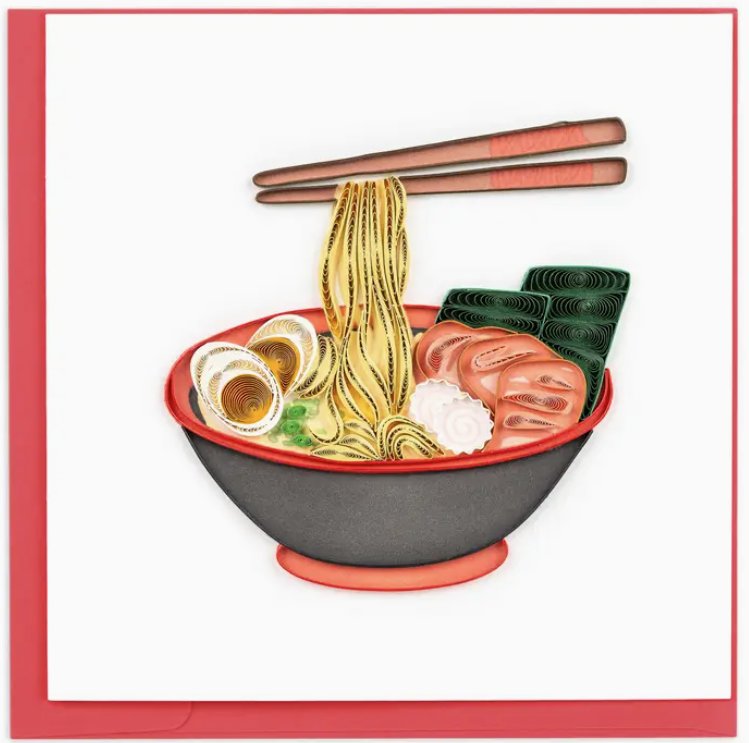 Ramen Bowl Card Cards Quilling Card Paper Skyscraper Gift Shop Charlotte