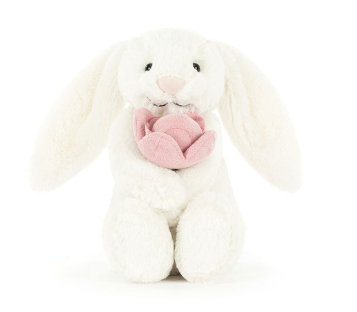 Bashful Bunny 'Peony' Kids Toys- Stuffed Animals Jellycat Paper Skyscraper Gift Shop Charlotte