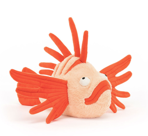 Lois Lionfish Kids Toys- Stuffed Animals Jellycat Paper Skyscraper Gift Shop Charlotte