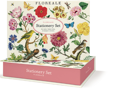 Floreale Stationary Set Boxed Cards Cavallini Papers & Co., Inc. Paper Skyscraper Gift Shop Charlotte