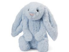 Bashful Blue Bunny | Medium Kids Toys- Stuffed Animals Jellycat Paper Skyscraper Gift Shop Charlotte