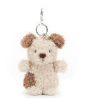 Little Pup Bag Charm Apparel & Accessories - Keychains Jellycat Paper Skyscraper Gift Shop Charlotte