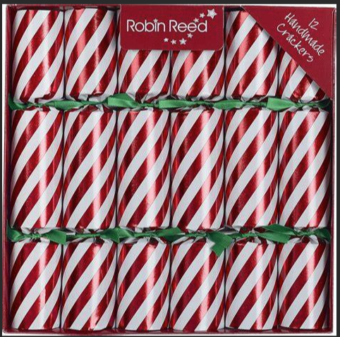 Candy Stripe Christmas Cracker | 12 x 10" Party - Supplies Robin Reed Paper Skyscraper Gift Shop Charlotte