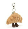 Amuseables Croissant Bag Charm Apparel & Accessories - Keychains Jellycat Paper Skyscraper Gift Shop Charlotte