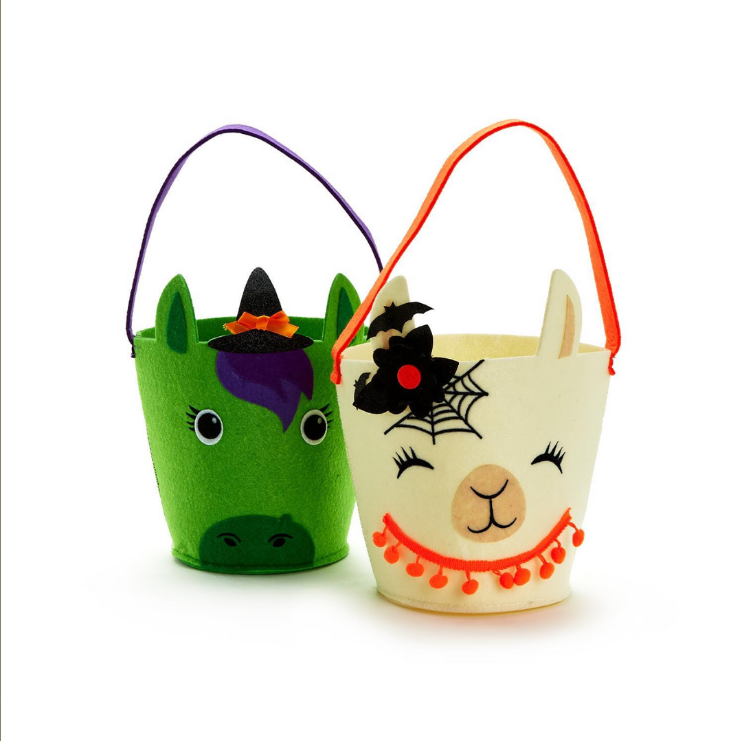 Happy Haunting Felt Bag | Assorted Designs
