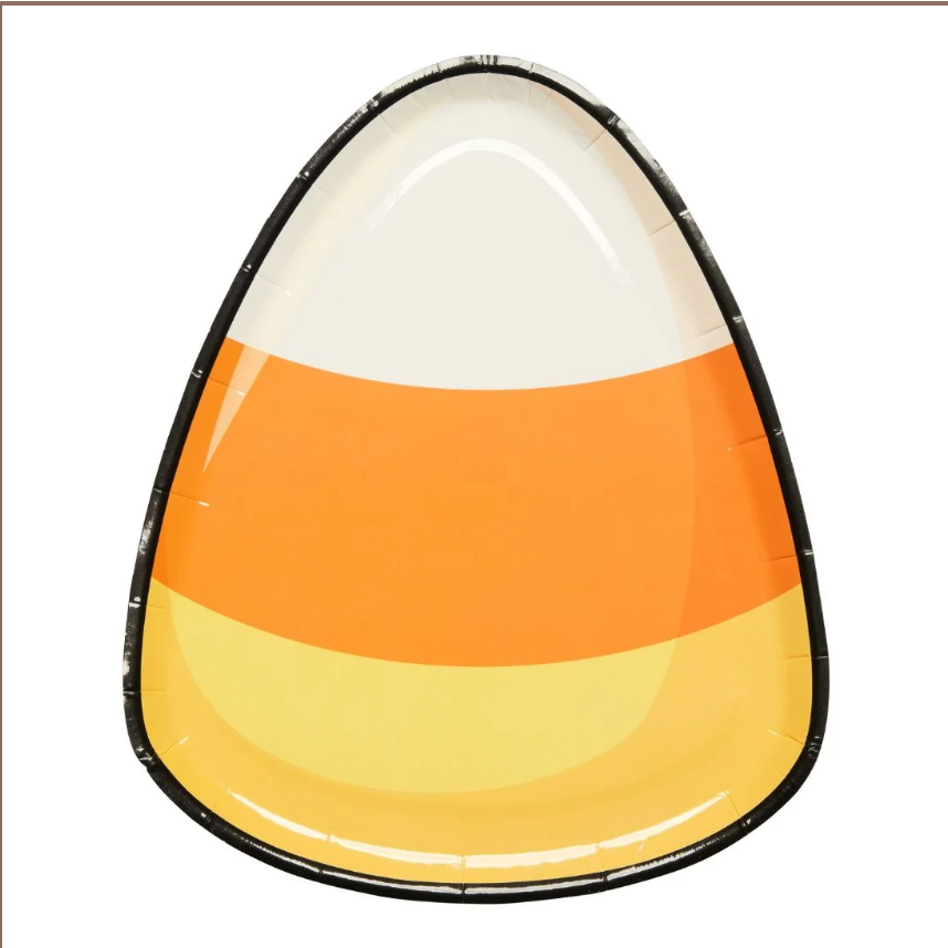 Candy Corn Cutie Dinner Plates