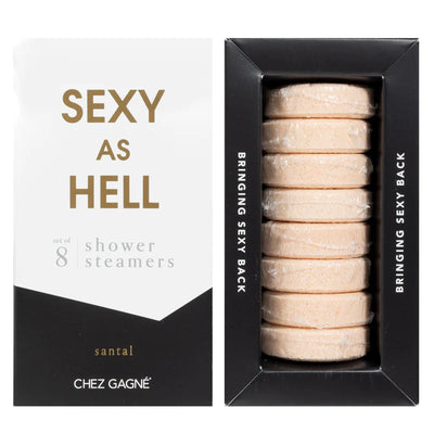 Sexy As Hell Shower Steamers Bath & Body Chez Gagné  Paper Skyscraper Gift Shop Charlotte