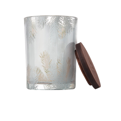 Frasier Fir - 8.5 oz Small Luminary Poured Candle Candles Thymes  Paper Skyscraper Gift Shop Charlotte