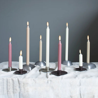 7" Tapers - Ivory Candles Northern Lights Candles  Paper Skyscraper Gift Shop Charlotte
