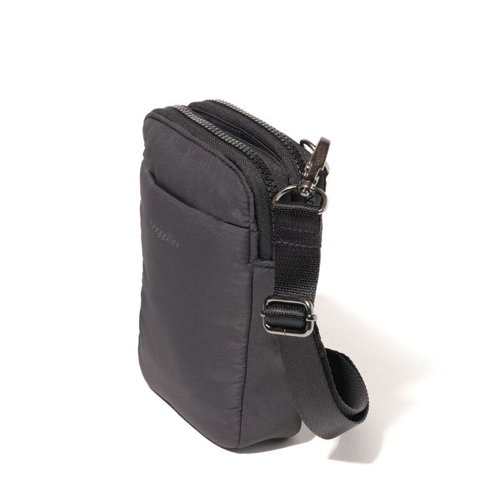 Modern Take Two RFID Protection Crossbody | Black Puff Apparel & Accessories - Handbags & Purses Baggallini Paper Skyscraper Gift Shop Charlotte