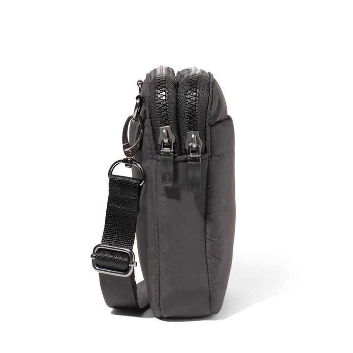 Modern Take Two RFID Protection Crossbody | Black Puff Apparel & Accessories - Handbags & Purses Baggallini Paper Skyscraper Gift Shop Charlotte