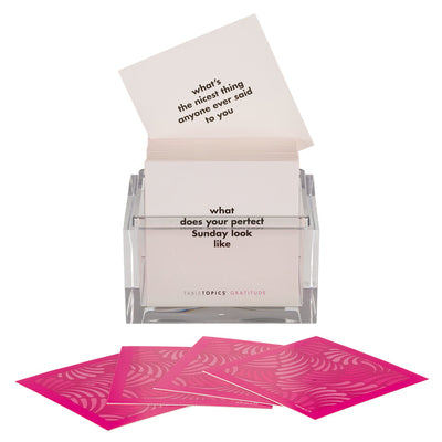 Gratitude Table Topics Games TableTopics  Paper Skyscraper Gift Shop Charlotte