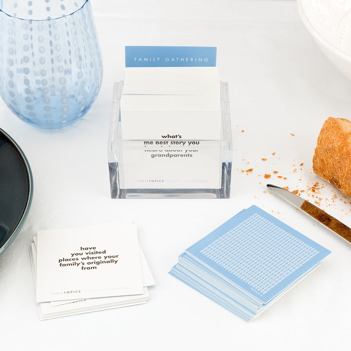 Table Topics: Family Gathering Games TableTopics  Paper Skyscraper Gift Shop Charlotte