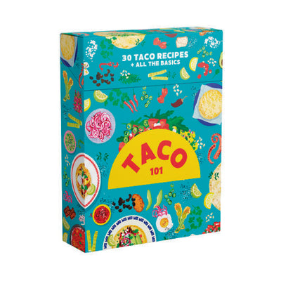 Taco 101 Deck of Cards: 30 Taco Recipes + All the Basics BOOK Penguin Random House  Paper Skyscraper Gift Shop Charlotte